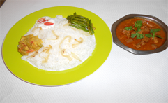 Mutton Curry Rice